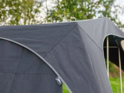Campooz Universal Sonnensegel Wohnwagen|Universal Sonnensegel Wohnwagen-Trekking Sonnensegel 325 cm - Schwarz