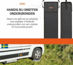 Campout Ausgleichskeil Set mit Unterlegkeil< Auffahrkeile