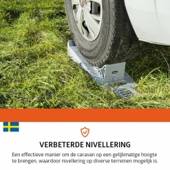 Campout Ausgleichskeil Set mit Unterlegkeil< Auffahrkeile