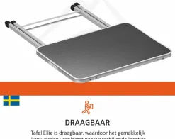 Campout Ellie Tisch - 53 x 38 x 64 cm< Camping Beistelltische