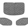 Campout Fensterisolation-Ford Transit Custom ab 2013 Thermomatten Set