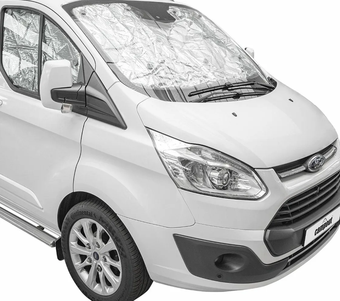 Campout Fensterisolation-Ford Transit Custom ab 2013 Thermomatten Set