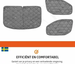 Campout Fensterisolation-Ford Transit Custom ab 2013 Thermomatten Set