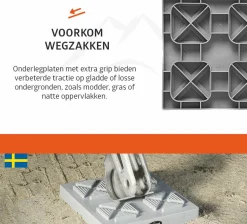 Campout Stützplatten^Stützplatten - 21 x 21 x 3,3 cm