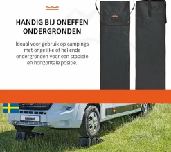 Campout Auffahrkeile-XL Ausgleichskeile - 93 x 28,5 x 26,6 cm