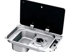 CAN FL1324-P Koch- und Spülkombination< Einbau Kochplatten