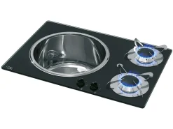 CAN Einbau Kochplatten-PV1360 Kochfeld-Spülekombination