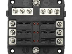 Markenlos Usb Steckdosen 12V^Car Systems 6 Flachsicherung halter mit LED