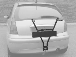 Carpoint Fahrradträger Anhängerkupplung^Fahrradträger mit Nummernschildhalter
