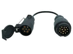 Carpoint 7-polig zu 13-polig Jaeger Verlängerungskabel - 60 cm< 7/13-Polige Stecker