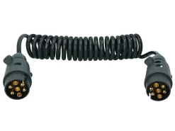 Carpoint 7/13-Polige Stecker-7-Poliges Spiral Verlängerungskabel - 3 Meter