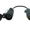 Carpoint 7-Poliges Verlängerungskabel - 60 cm< 7/13-Polige Stecker