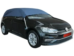 Carpoint Polyester Halbgarage L - 266 x 160 x 33 cm< Auto Schutzhüllen