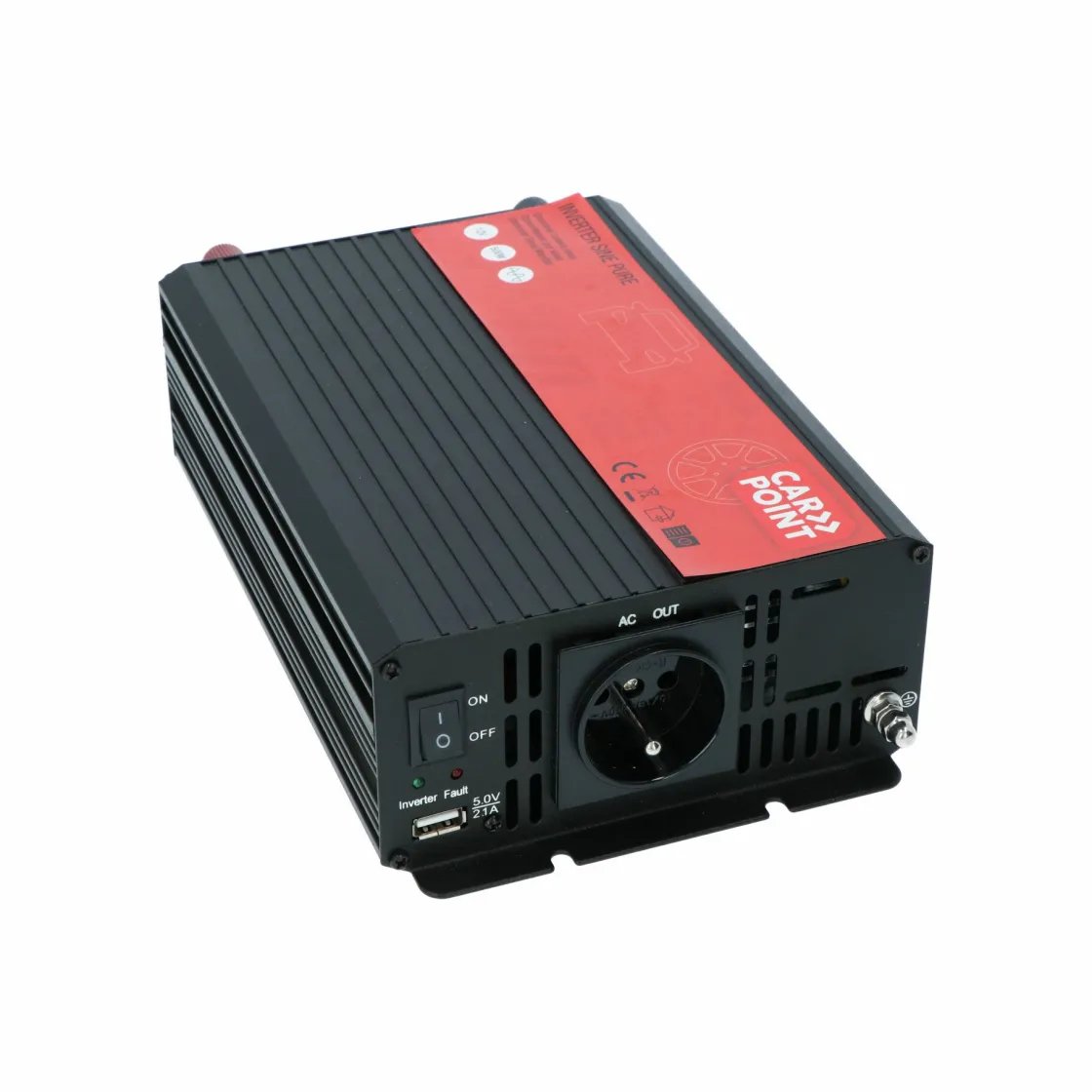 Carpoint Wechselrichter^12V>230V Französisch Reiner Sinus Inverter - 500 Watt