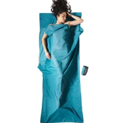Cocoon Hüttenschlafsäcke & Inletts^Insect Shield ägyptischer Baumwolle Inlett - Blue