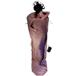 Cocoon Hüttenschlafsäcke & Inletts^Mummyliner Ägyptische Baumwolle Hüttenschlafsack - Khaki