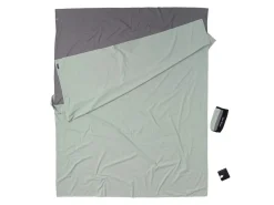 Cocoon Hüttenschlafsäcke & Inletts-TravelSheet 2-Personen Baumwolle Hüttenschlafsack - Grey