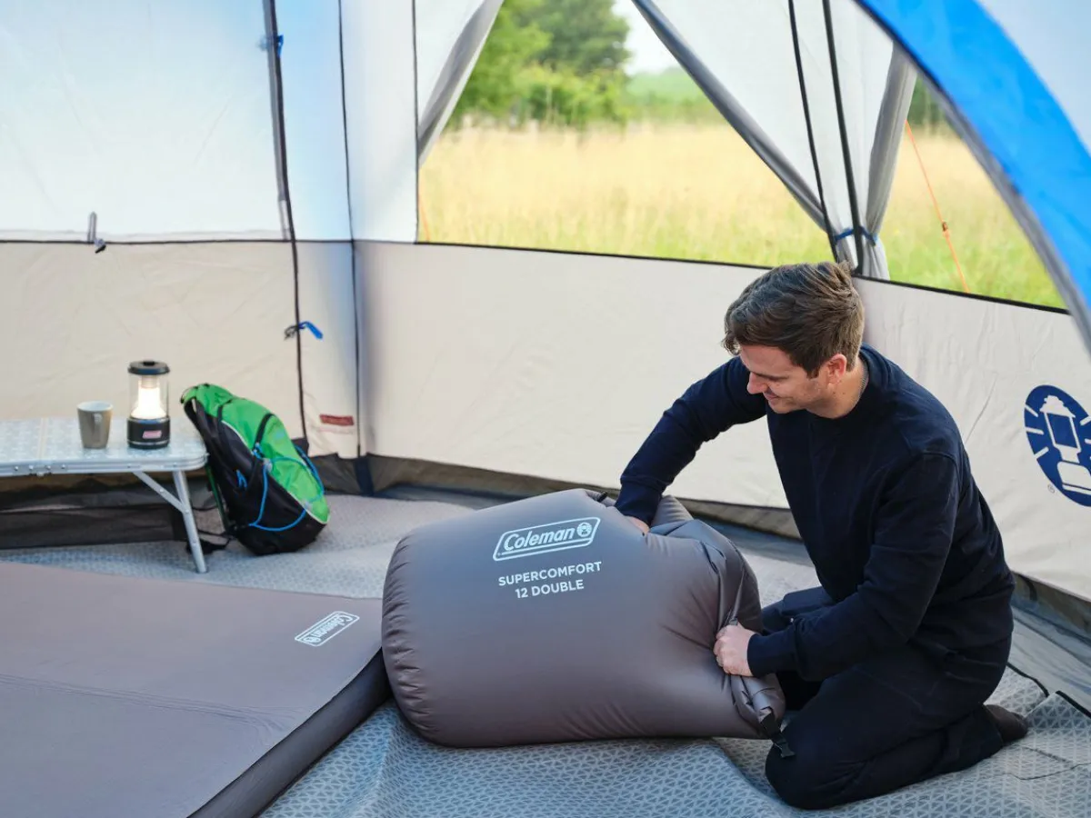 Coleman Airbed Supercomfort 7.5 Doppelschlafmatte< Selbstaufblasende Schlafmatten