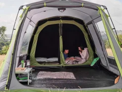 Coleman 4 Personen Tunnelzelte|Verdunkelungszelte-Victoria Falls 4 BlackOut Fastpitch Tunnelzelt