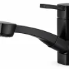 Comet Capri Piccina Mischbatterie mit ausziehbarem Duschkopf – Black< Duschhähne