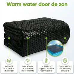 Comfortpool Pool Zubehör^Pro ø396 cm Abdeckplane - Black