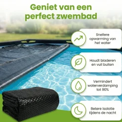 Comfortpool Pool Zubehör^Pro ø396 cm Abdeckplane - Black