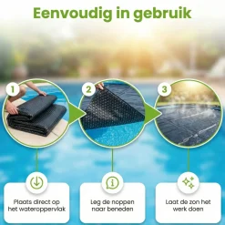Comfortpool Pool Zubehör^Pro ø396 cm Abdeckplane - Black