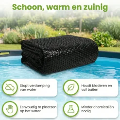 Comfortpool Pool Zubehör-Pro ø366 cm Abdeckplane - Black
