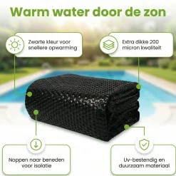 Comfortpool Pool Zubehör-Pro ø366 cm Abdeckplane - Black