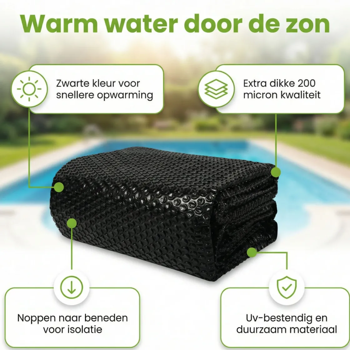 Comfortpool Pool Zubehör-Pro ø366 cm Abdeckplane - Black