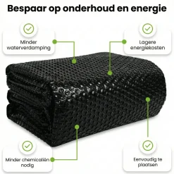 Comfortpool pro 450x220 cm Abdeckplane - Black< Pool Zubehör