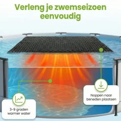Comfortpool Pro 300x200 cm Abdeckplane - Black< Pool Zubehör
