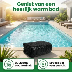 Comfortpool Pro 300x200 cm Abdeckplane - Black< Pool Zubehör