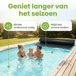 Comfortpool Pool Zubehör-Pro 260x160 cm Abdeckplane - Black