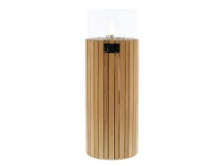 Cosi Gartenmöbel Zubehör^scoop Pillar L Terrassenofen aus Teakholz