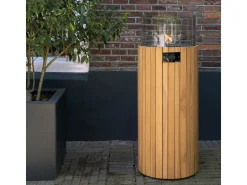 Cosi Gartenmöbel Zubehör^scoop Pillar L Terrassenofen aus Teakholz