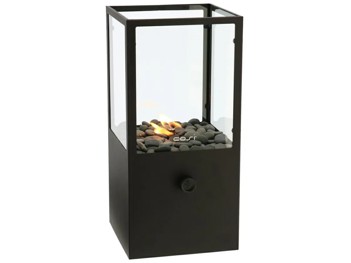 Cosi Gartenmöbel Zubehör|Laternen-Fires dome High Gaslaterne - Black