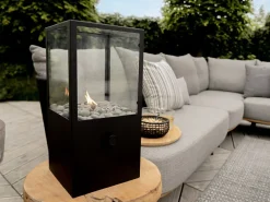 Cosi Gartenmöbel Zubehör|Laternen-Fires dome High Gaslaterne - Black