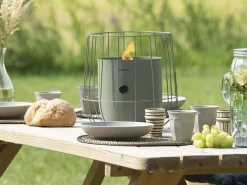 Cosi Fires scoop Basket Gaslaterne - Olive< Laternen|Laternen