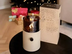 Cosi Fires scoop Original Gaslaterne – Sandy Beige smoked< Gartenmöbel Zubehör|Laternen