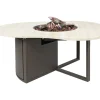 Cosi Gartentische^loft Novi espresso - Espresso Brown/Stone Look