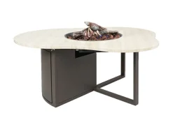 Cosi Gartentische^loft Novi espresso - Espresso Brown/Stone Look