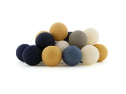 Cotton Ball Lights Lichterketten|Lichterketten^Extension Kit lichterkette - Glamping Blue