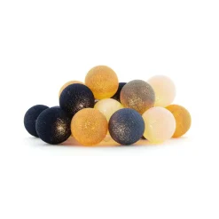 Cotton Ball Lights Lichterketten|Lichterketten^Extension Kit lichterkette - Glamping Blue
