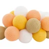 Cotton Ball Lights Outdoor Extension Kit lichterkette - Naranja< Lichterketten|Lichterketten