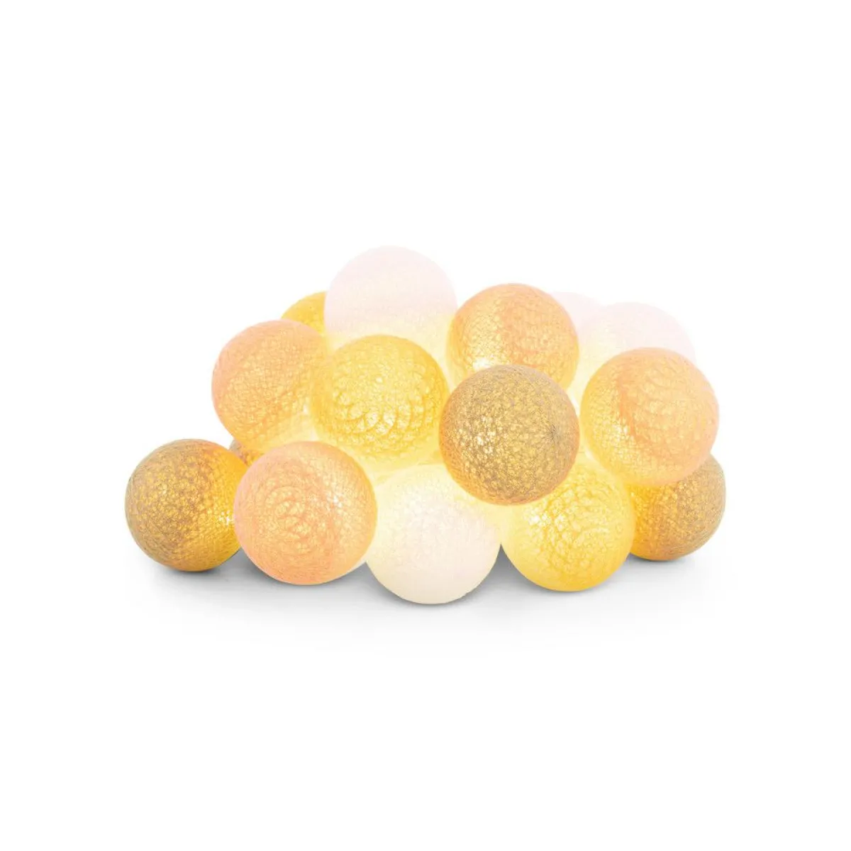 Cotton Ball Lights Outdoor Extension Kit lichterkette - Naranja< Lichterketten|Lichterketten