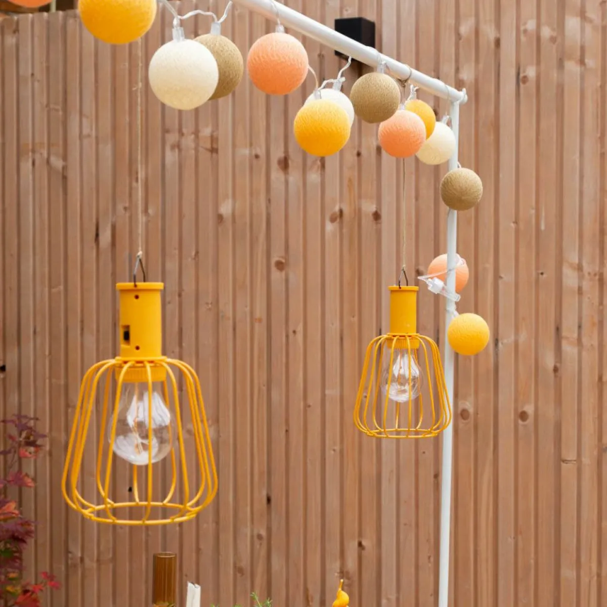 Cotton Ball Lights Outdoor Extension Kit lichterkette - Naranja< Lichterketten|Lichterketten