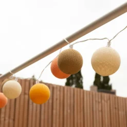 Cotton Ball Lights Outdoor Extension Kit lichterkette - Naranja< Lichterketten|Lichterketten