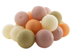 Cotton Ball Lights Lichterketten|Lichterketten-Outdoor Starter Kit lichterkette - Dulce