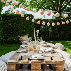 Cotton Ball Lights Lichterketten|Lichterketten-Outdoor Starter Kit lichterkette - Dulce